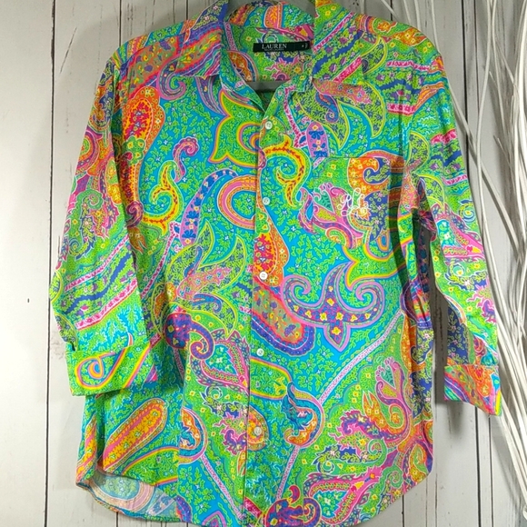 Lauren Ralph Lauren Other - Ralph Lauren Women's Small Paisley Pajama Set